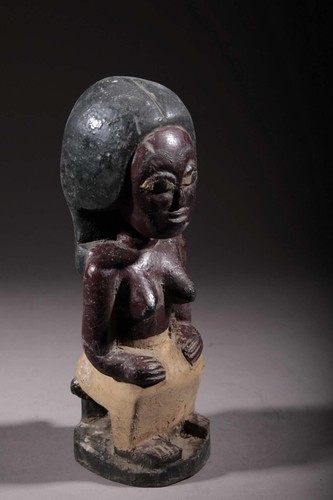 statuette Baoulé 2554 - Photo 3 sur 9