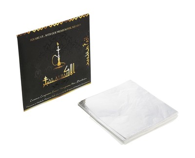 Premium Aluminum Hookah Shisha Foil | Pre Cut 5'' Wide | Shisha Bowl Foil