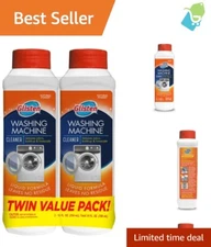 Fresh-Scented Washing Machine Cleaner 2-Pack, 12 Oz - Multi-Purpose Deep Clean