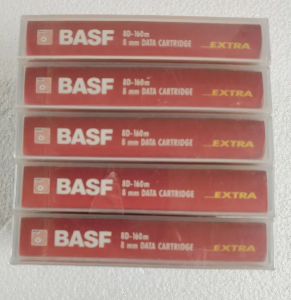 BASF EXTRA 8D-160m - 8MM 160M Data Tape Cartridge - Image 2 of 3