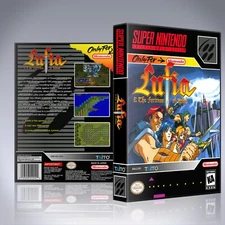 SNES Case - NO GAME - Lufia and the Fortress of Doom