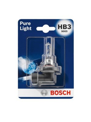 For Bosch 1 987 301 062 light bulb HB3 pure light (1 pcs) 12V 5W light bulb (bl