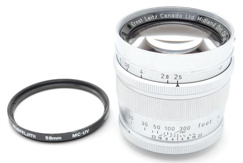 [Near Mint+++] Leica Leitz Hektor Canada 12.5cm 125mm f/2.5 aus Japan - Bild 6 von 14
