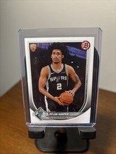 Dylan Harper Rookie RC 2025-26 Bowman Basketball Card #2 San Antonio Spurs