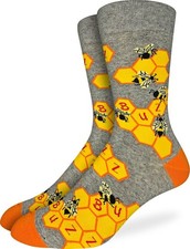 Men's Spelling Bees Socks, Adult, Shoe Size 7-12