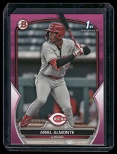 Ariel Almonte 2023 1st Bowman Baseball #BP-78 Prospects Pink SP #d/299