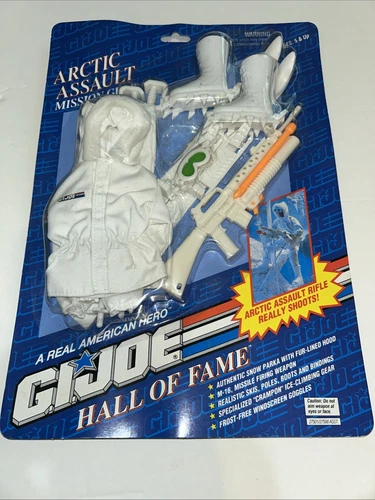 GI Joe HOF Arctic Assault Mission Gear 1992 Hasbro 12-Inch Figure Accessories