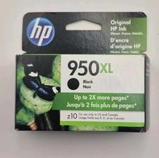 Genuine HP 950XL Black Ink OfficeJet 8110 8620 8600 8625 8700 251dw Exp. 07/2022