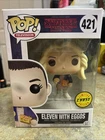 Funko Pop! Vinyl: Stranger Things Eleven with Eggos (Chase) #421  In Protector