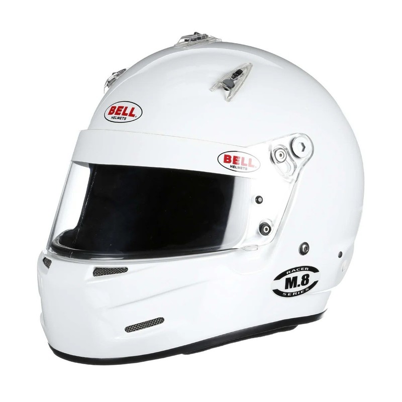 Bell M.8 Racing Helmet (SA2020)  XL Xtra Large White - NEW IN BOX
