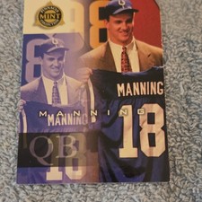 Pinnacle 1998 Mint Collection Peyton Manning Rookie #66 Colts Football Card. rookie card picture