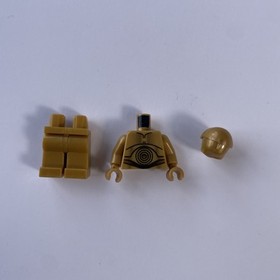 C-3PO - Pearl Lt Gold LEGO minifigure [sw0010] Star Wars 7190 Millennium Falcon