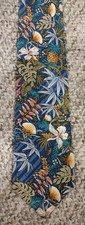 Pacific Legend Men's Necktie, Hawaiian Theme, Cotton