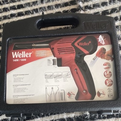 Weller Heavy Duty Soldering Gun 140W/100W 3 LEDs Shadow Free Corded