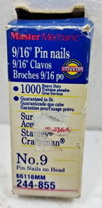 9/16 In.  No. 9 Pin Nail (1000-Pack) TRE300