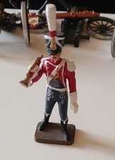 Soldat Plomb- Trompette des Lanciers-Gendarmes en 1810 -Starlux- Atlas n° 149