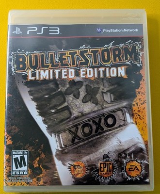 Bulletstorm Limited Edition (2011) Sony PlayStation 3 NEW Factory Sealed 