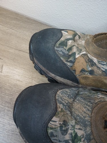 Cabela’s Gore-Tex Camo Zip Up Hunting Boots Ultra Insulation Mens 9 W Scentlok - Picture 4 of 18