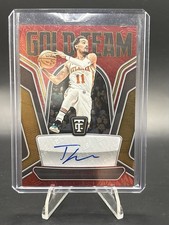 2024 Panini Totally Certified Gold Team Sig. Trae Young #GTS-YNG Mirror Red /49