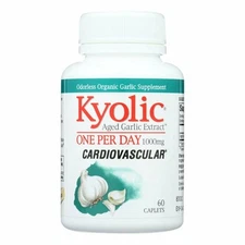 Kyolic Aged Garlic Extract One Per Day Cardiovascular Caplets 1000 mg 60 Count