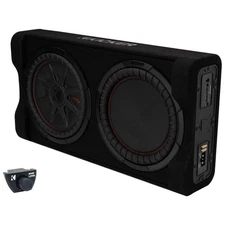 Kicker 51PTRTP12 - TRTP 12" 500w Powered Down Firing Loaded Subwoofer Enclosu...