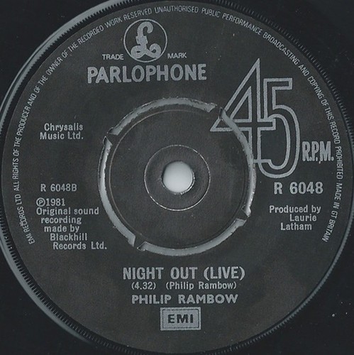 Philip Rambow - A Star (In Her Own Right) 7" Vinyl Single Parlophone Records - Imagen 3 de 4