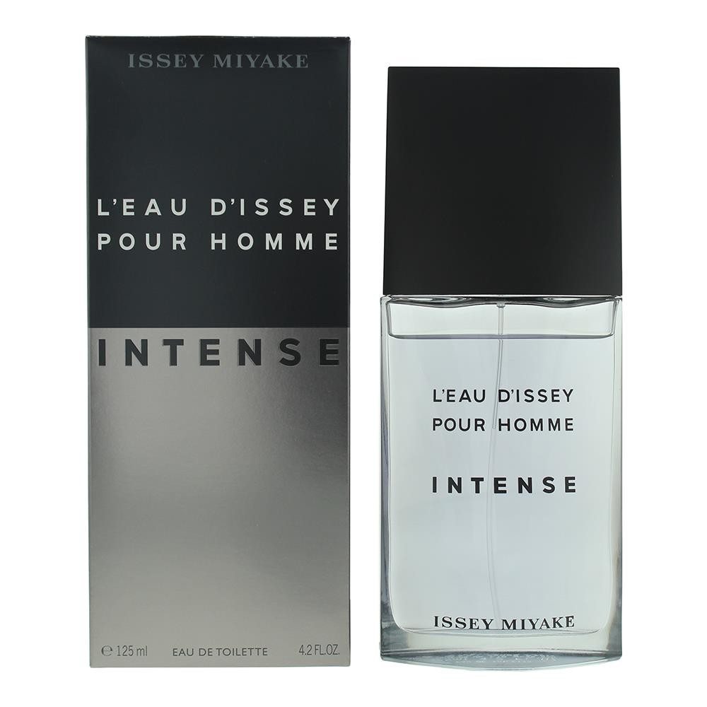 Issey Miyake Black/Dark - L'eau D'issey Pour Homme Intense Edt Spray Unwrapped (125Ml) - Image 8