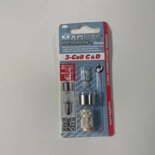 Maglite Replacement bulbs for Mag-Num Star II Xenon 3 cell C & D LMXA301