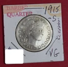 1915-S BARBER QUARTER