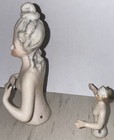 2 Antique German ARMS AWAY Half Dolls — photo 4