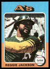 Reggie Jackson 1975 Topps #300 - Oakland Athletics