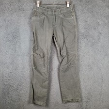 Kuhl Pants Youth Large 14-16 Gray Revolvr UberKuhl Hiking Outdoor Travel 5532
