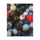 Marble Mix Jigsaw Puzzle - Colorful Vintage Photo Puzzle (110/252/520/1014 pcs)