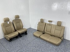 2017 F250 Super Duty Pickup Front Rear Leather Seats 4dr Crew Cab Lariat 817360