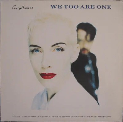 Eurythmics We Too Are One POSTER INCL. NEAR MINT RCA Vinyl LP