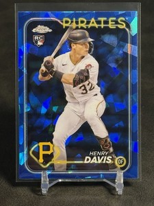 2024 Topps Chrome Sapphire #295 Henry Davis Rookie RC Pirates