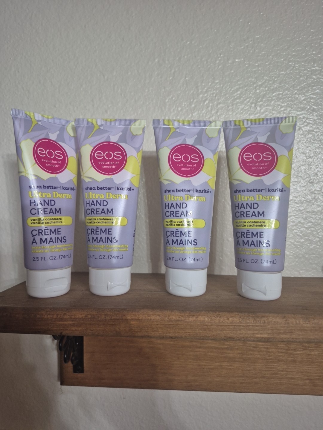 Vanilla Cashmere 2.5 Fl.oz. Lot Of 4 New Sealed Travel