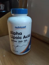 Alpha Lipoic Acid 240 Capsules. 4 months supply. Antioxidant