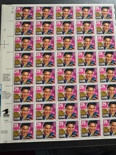 Scott #2721 Sheet of 40 29¢ Elvis Stamps Sheet M, OG, NH (1993)