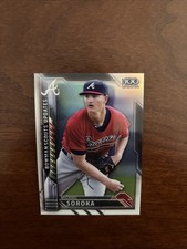 2016 Bowman Chrome Scouts Updates Top 100 MIKE SOROKA Rookie Card. rookie card picture