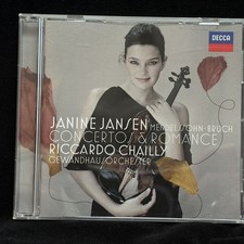 JANINE JANSEN violin - MENMDELSSOHN  BRUCH Concertos - CHAILLY - DECCA CD 2006