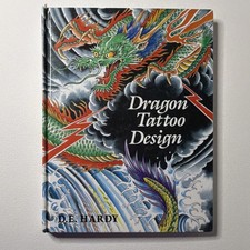 Don Ed Hardy / Dragon Tattoo Design 1988 First Printing Hardcover Reference