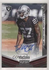 2019 Panini Playoff Rookie Auto Red Zone Auto Trayvon Mullen Jr #293 Auto pm6