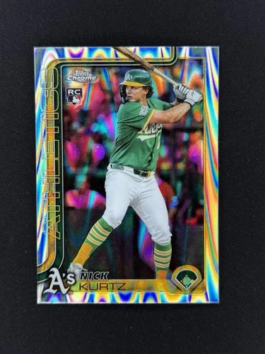 Nick Kurtz 2025 Topps Chrome Nick Kurtz #USC178 Refractor