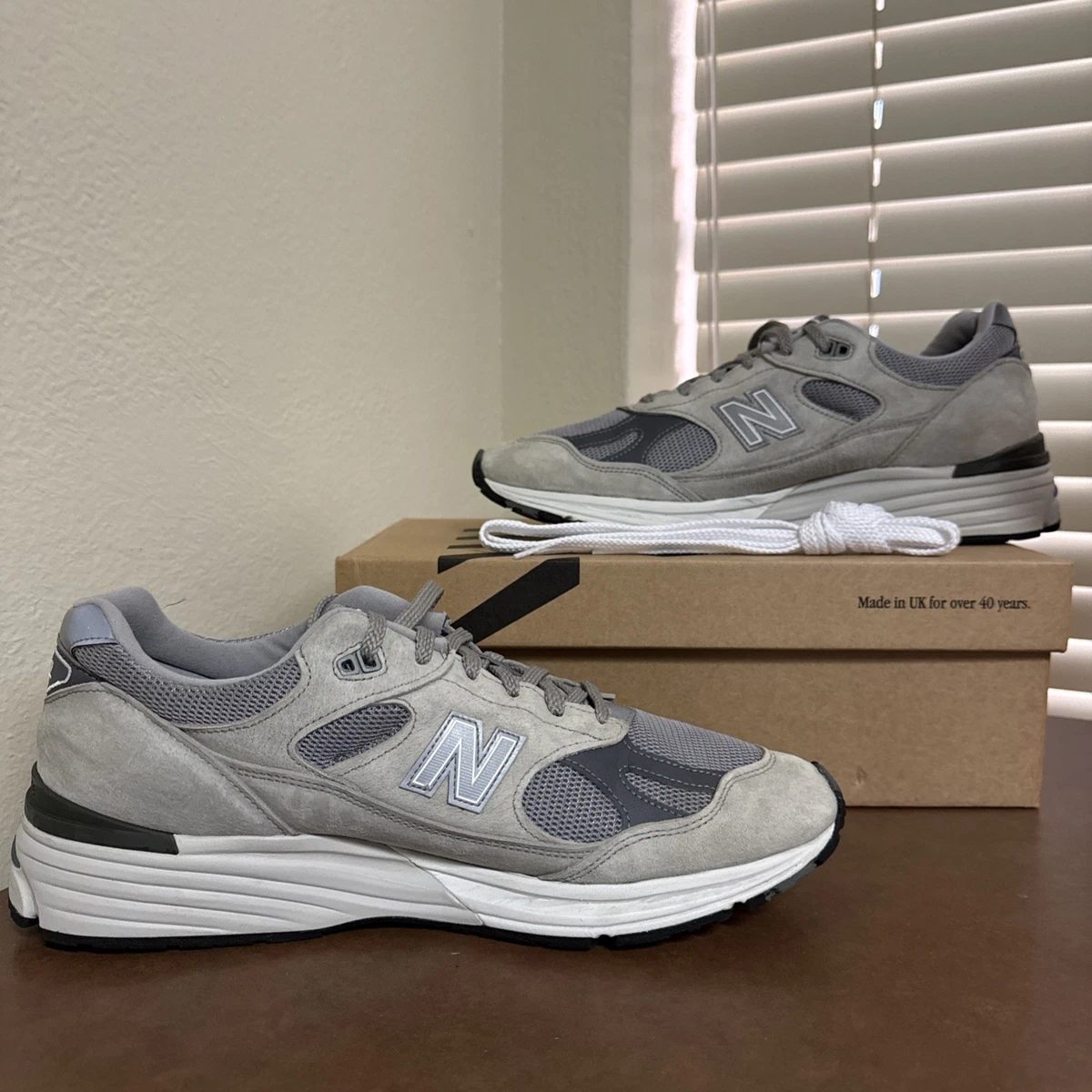 New Balance 991 Made in England Gray for Sale | Authenticity