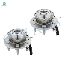 2PC Front Wheel Hub Bearing Assembly For 2014-2018 Chevrolet Silverado 1500 4WD