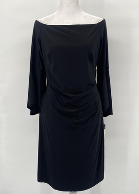ralph lauren off the shoulder bell sleeve dress Ralph Lauren Women's Jersey Off-the-Shoulder Cocktail Dress