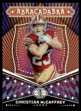 2024 Panini Illusions Abracadabra Orange Christian McCaffrey #9