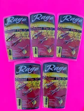 5 packs Rage CHISEL TIP SC Slipcam Mechanical 2" CUT Blade 100 Grain Broadhead