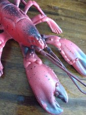 12" Fake Plastic Lobster seashore home restaurant lobster fan cool